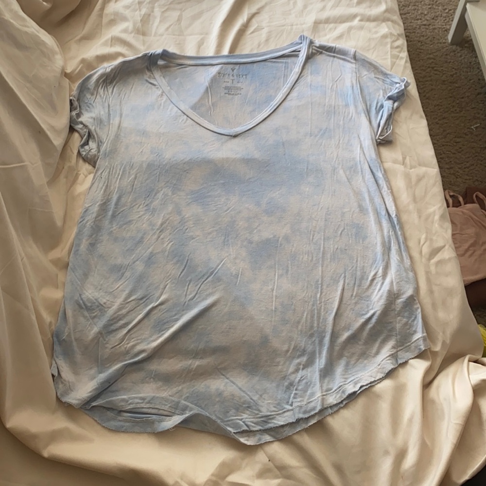 Blue and White Soft & Sexy Tee
